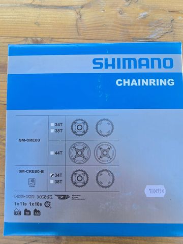 Used Shimano SM-CRE80-S Drivetrain & Pedals
