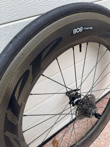 Used Zipp 404 + 808 Firecrest Carbon 2018 bike — image 4 of 8
