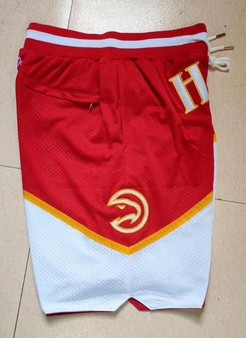 NBA, Atlanta Hawks Shorts Retro Vintage Basketball 1986