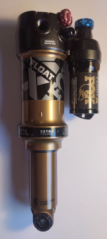Used Fox Float X Factory 2pos-Adj Evol LV Trunnion 2026 Rear Suspension
