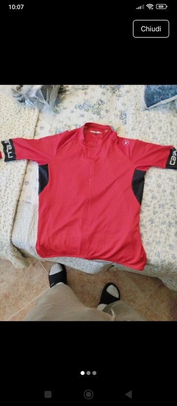 Brugt Castelli Maglia maniche corte Tg. L 2023 Cycling Clothing