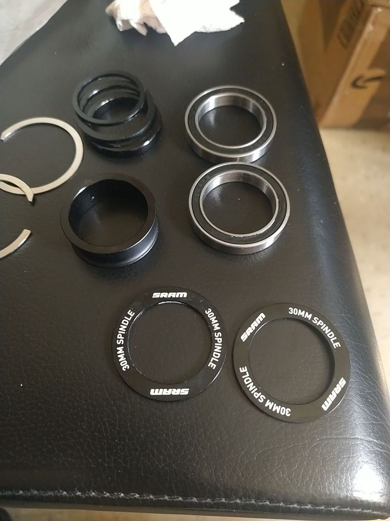 Used Sram BB30 Ceramic Bearings Rear Suspension