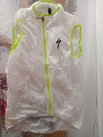 Specialized, Gilet Antivento Deflect Comp Bianc