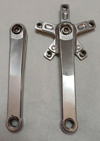pmp, 170 mm Guarnitura Alluminio Forg Av Micro Road