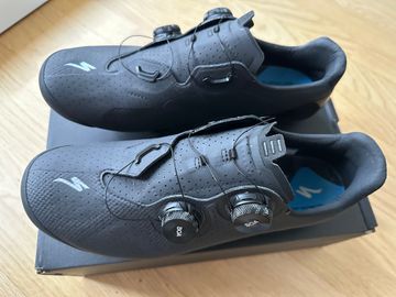 Brugt Specialized S-Works Torch Road Cycling Shoes Size 42 Cycling Shoes