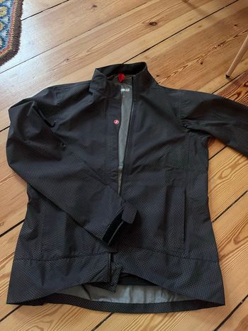 Castelli, Damen Commuter Reflex Regenjacke Schwarz
