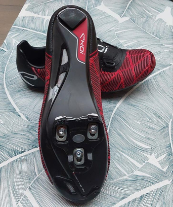 Used Ekoi Chaussures C4 ful réal carbon rouge bike — image 3 of 4