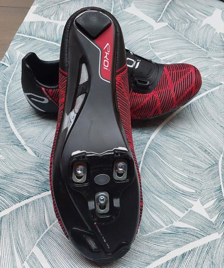Used Ekoi Chaussures C4 ful réal carbon rouge bike — image 3 of 4