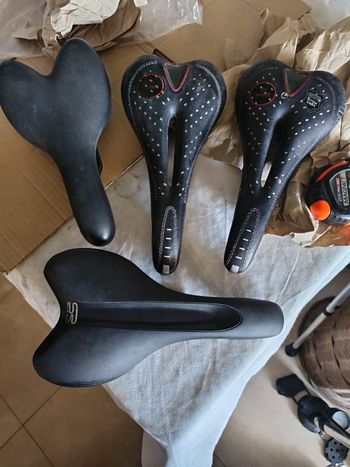 Used Sella Italia Selle Italia genuine gel bike — image 1 of 2