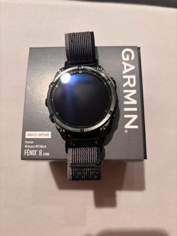 Garmin, Fenix 8 47mm Amoled Sapphire
