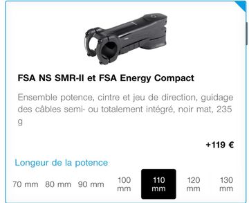 Used Fsa Potence Energy compact 2025 bike — image 6 of 11