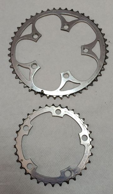 specialites Zephir 48-34t 110 BCD Chainrings 10-Speed Drivetrain & Pedals d'occasion