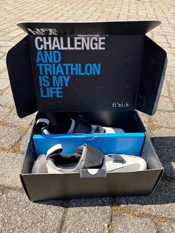 Fizik, Scarpe ciclismo Triathlon taglia 43 Look Shimano