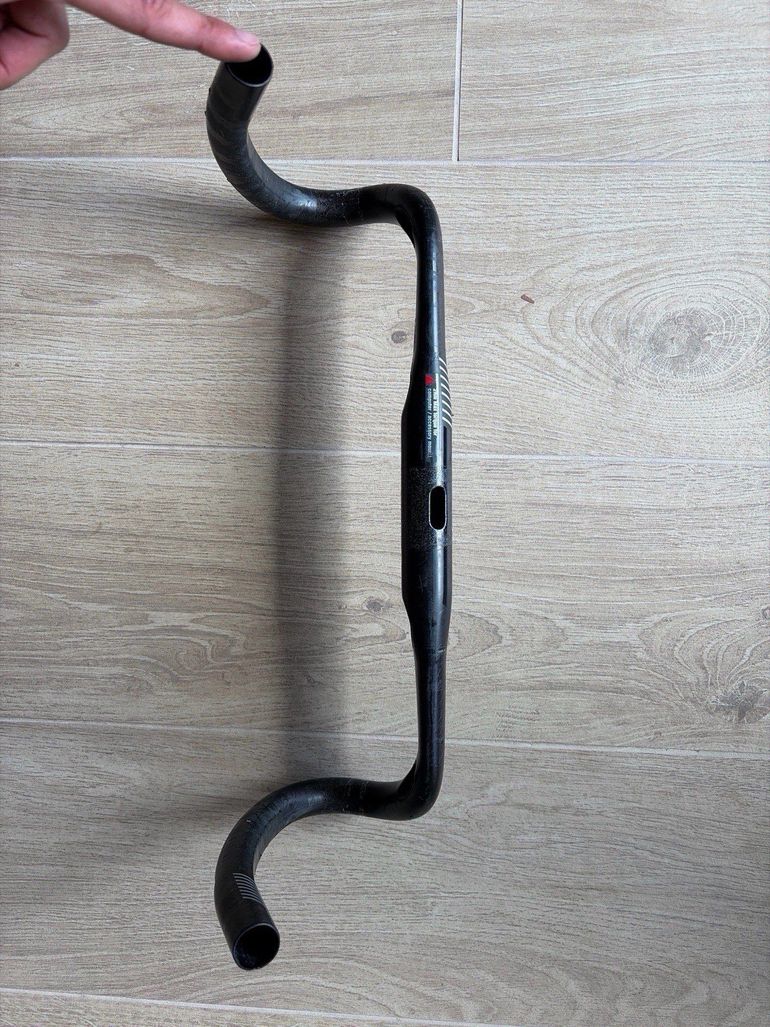 Used Fsa K-force Carbon Handlebar 400mm Di2 Compatible 2023 bike — image 4 of 4