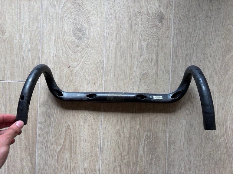 Used Fsa K-force Carbon Handlebar 400mm Di2 Compatible 2023 bike — image 3 of 4