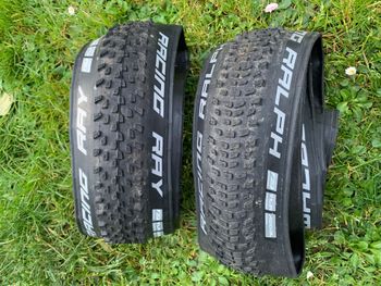 Used Schwalbe racing RAY et racing RALPH 2026 bike
