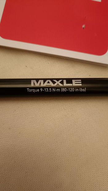 Used Sram Maxle Stealth Front Perno Passante 2026 bike — image 3 of 4