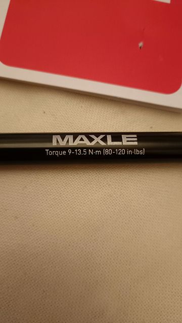 Brugt Sram Maxle Stealth Front Perno Passante 2026 bike — billede 3 af 4
