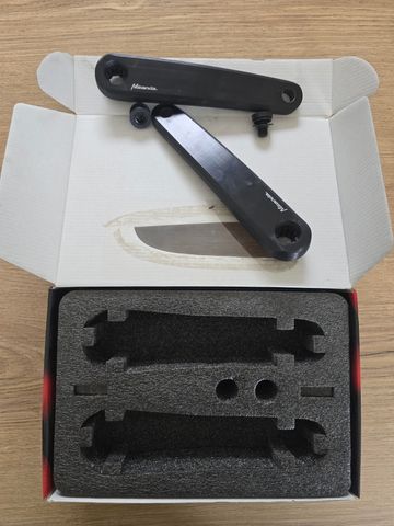 Miranda Delta Double Diamond Crankset 170mm Q16 Drivetrain & Pedals usato