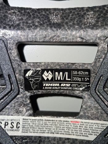 Used Ixs Casco Helmet bike — image 2 of 3