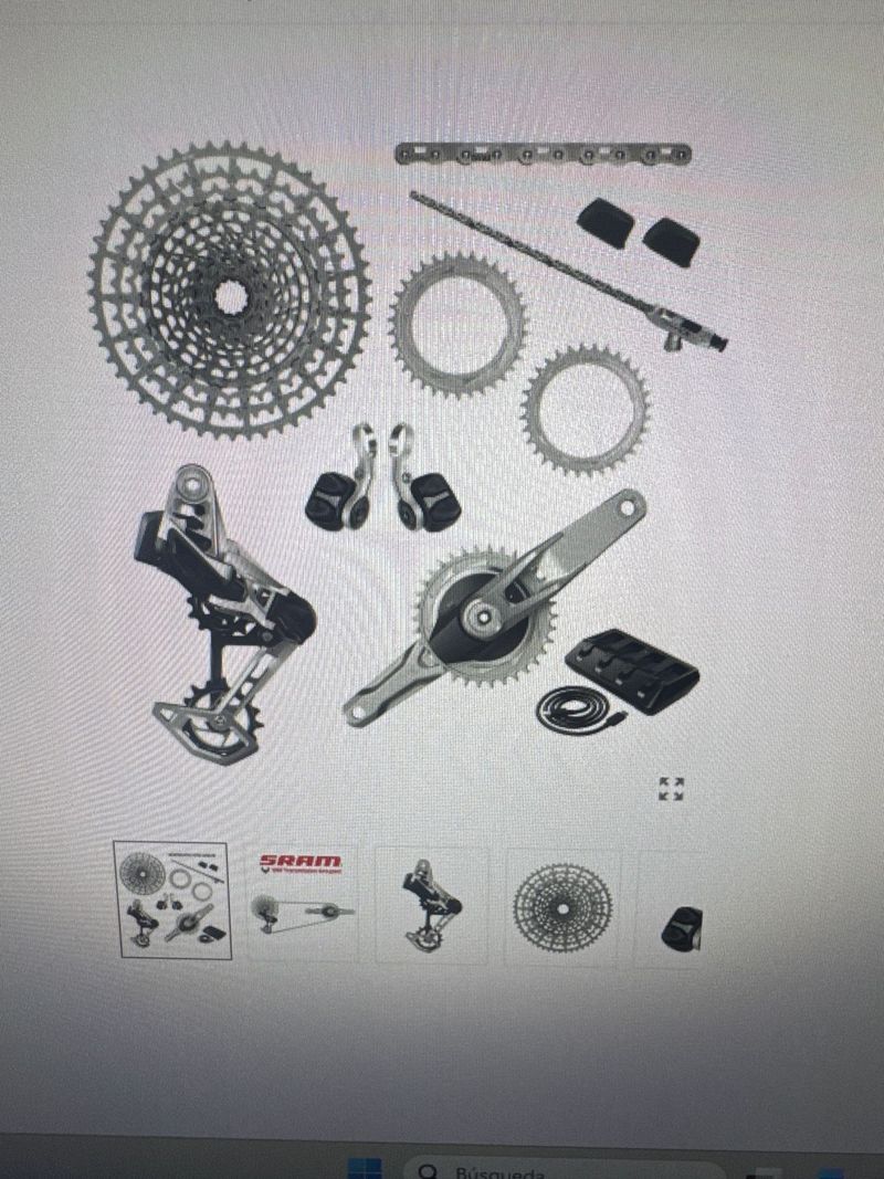 Used Sram Eagle AXS 1x12 Edición limitada 1987 Groupset