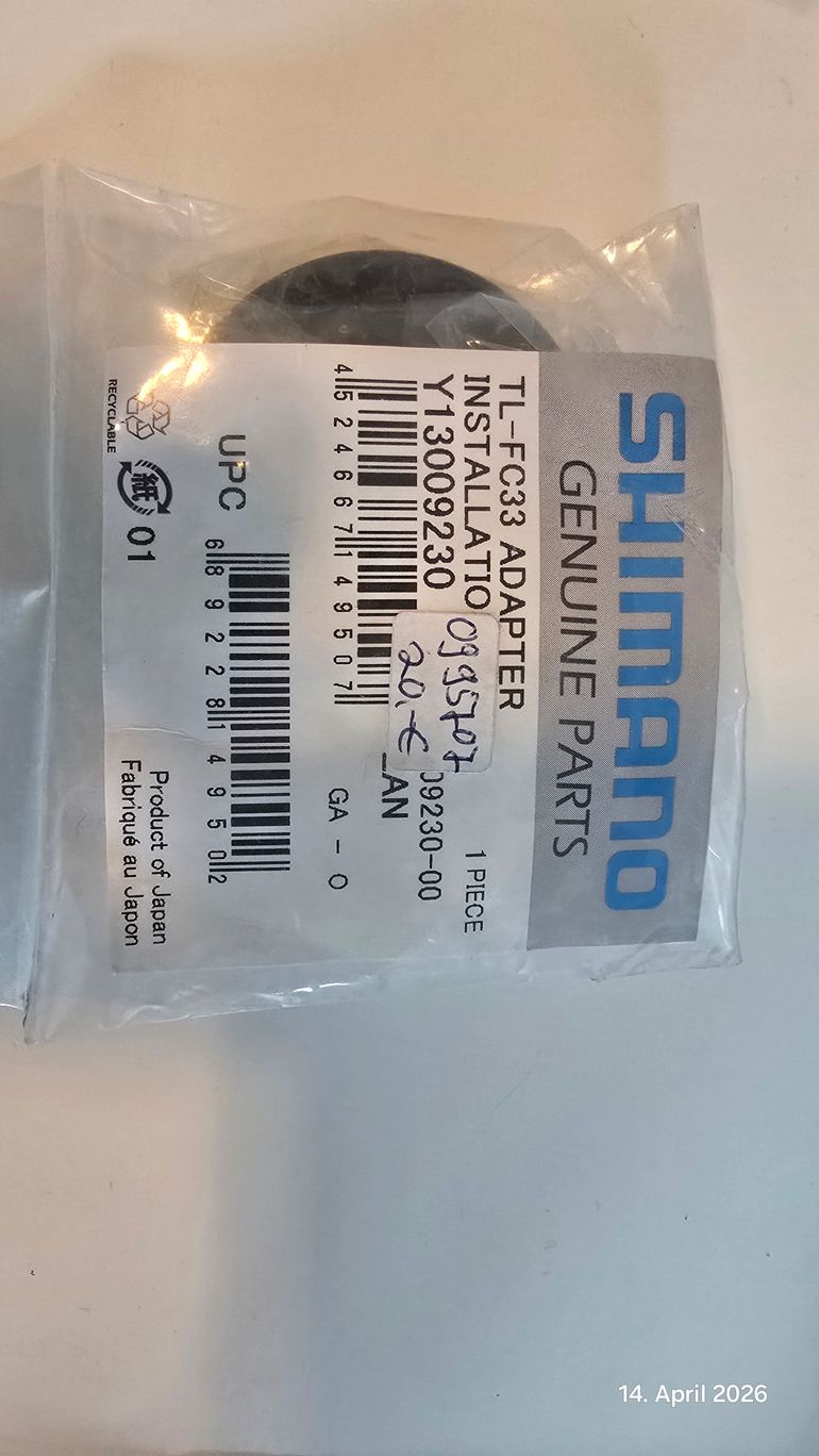 Used Shimano TL-FC33 Adapter bike — image 1 of 2