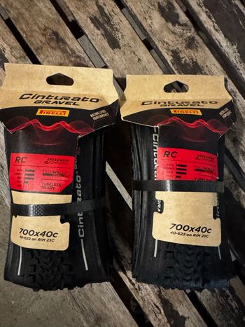 Used Pirelli Cinturato Gravel RC Tire 2026 bike