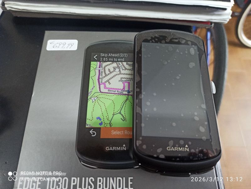 Used Garmin Edge 1030 Plus Bundle Cycling Accessories