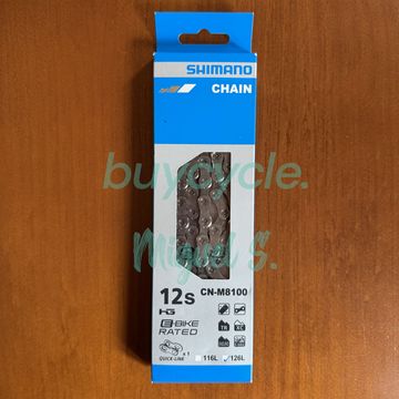 Brugt Shimano Cadena XT 12v | NUEVA bike — billede 1 af 2