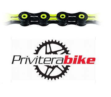 Used Kmc DLC11 11-speed Chain GIALLO 2026 Drivetrain & Pedals