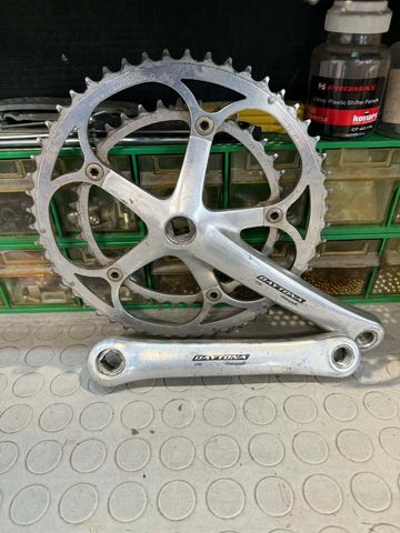 Brugt Campagnolo DAYTONA. 170mm. 53/39. 2x10s Drivetrain & Pedals