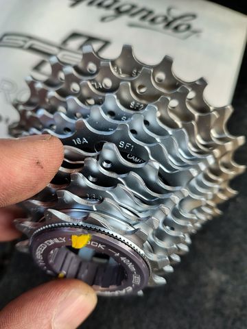 Gebrauchtes Campagnolo Record Cassette Drivetrain & Pedals