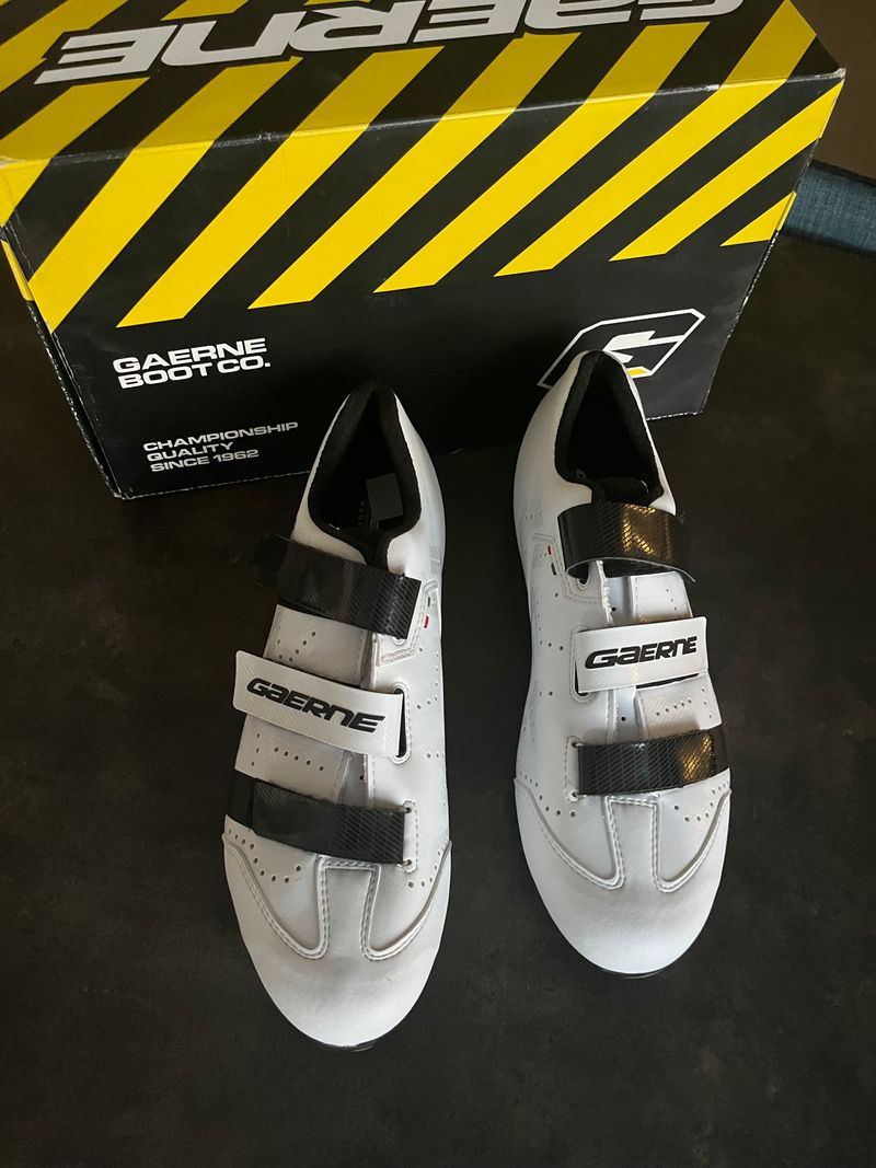 Použité Gaerne G.Record Matt White Cycling Shoes
