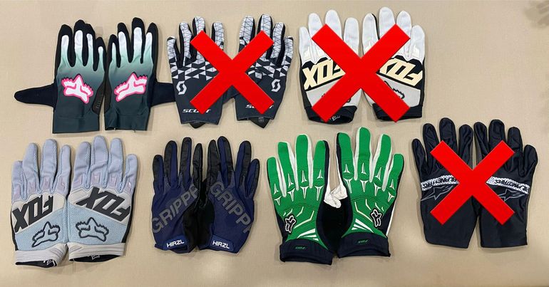Used Fox; Scott; Alpinestars, Hirzl MTB Gloves bike — image 1 of 2