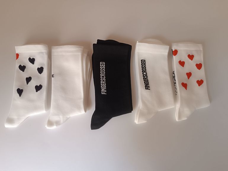 Used Fingerscrossed cycling socks bike — image 1 of 4