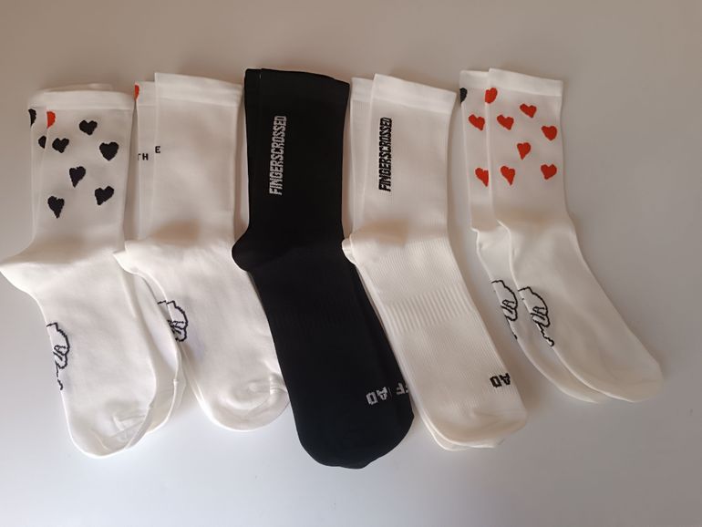 Used Fingerscrossed cycling socks bike — image 3 of 4