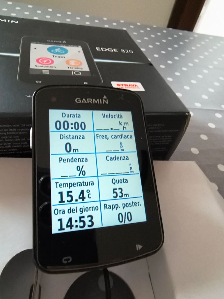 Used Garmin Edge 820 GPS Cycling Computer bike — image 8 of 8