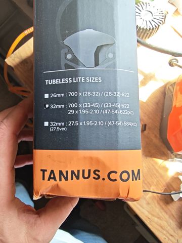 Brugt Tannus Tubeless Lite Insert 2026 bike — billede 2 af 2