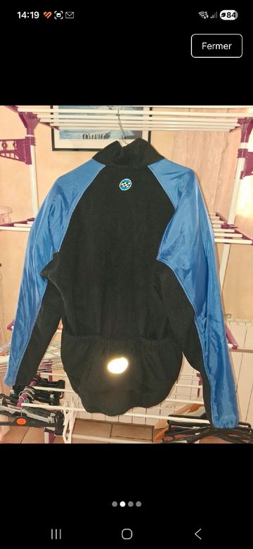Gebrauchtes Decathlon Veste de vélo fourrée bike — Bild 2 von 4