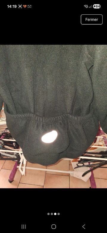 Gebrauchtes Decathlon Veste de vélo fourrée bike — Bild 3 von 4