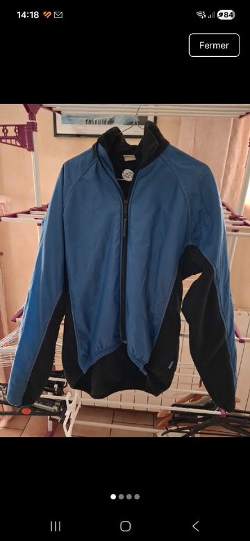 Gebrauchtes Decathlon Veste de vélo fourrée Cycling Clothing
