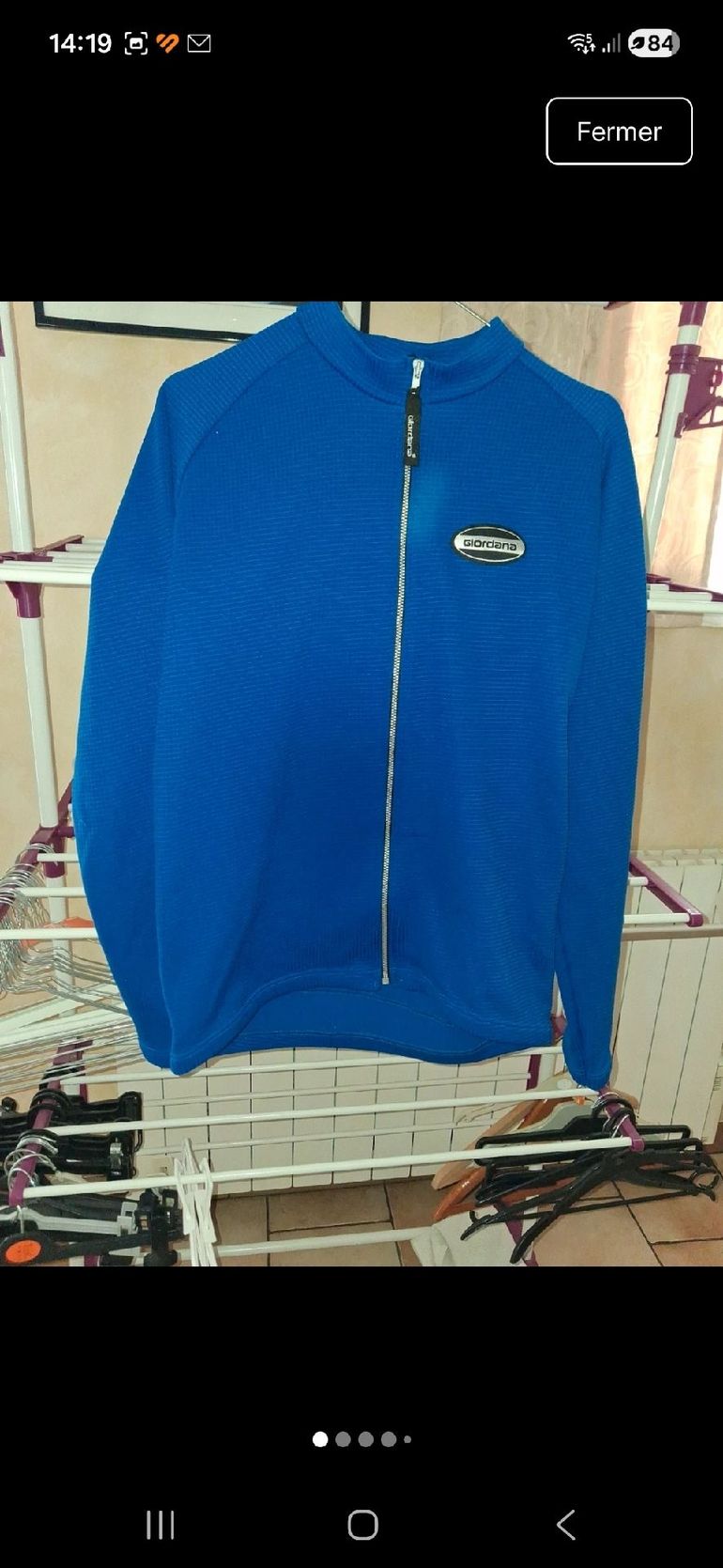 Used Giordana Haut zippé de vélo L bike — image 1 of 6