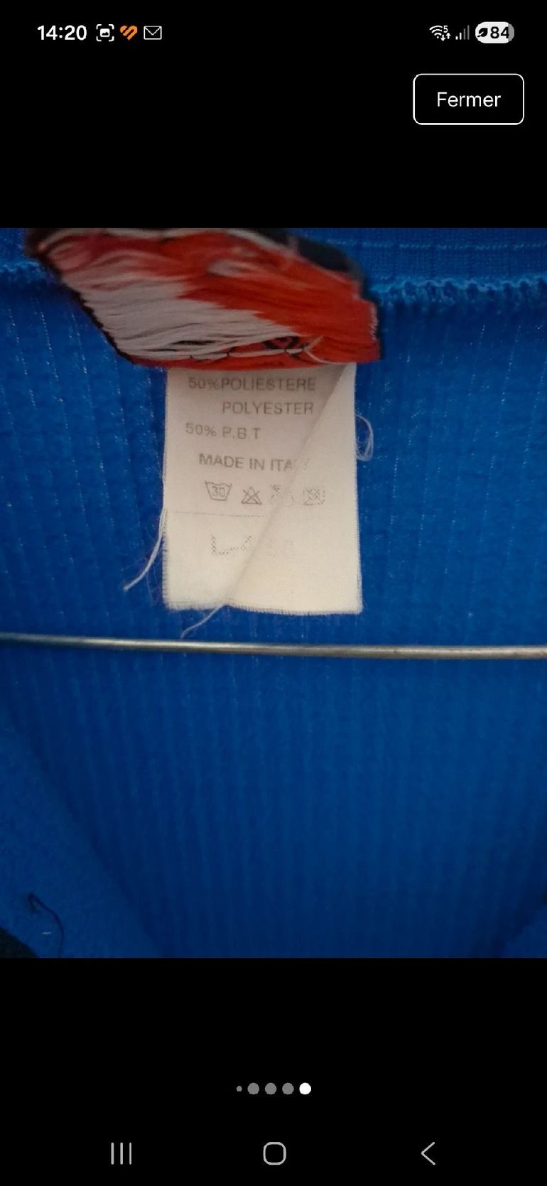 Used Giordana Haut zippé de vélo L bike — image 6 of 6