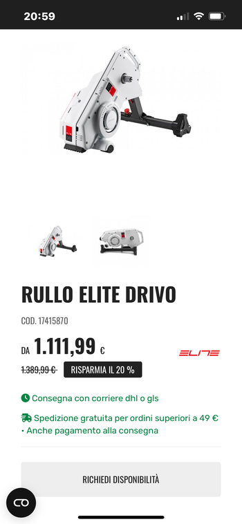 Used Elite drivo bike — image 6 of 8