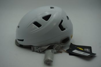 Bern, Hudson MIPS Urban Performance Unisex Commuter Bike Helmet - S - White