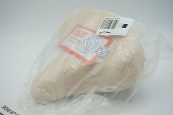 Bikeroo, Wide Cruiser Saddle - Cream/White