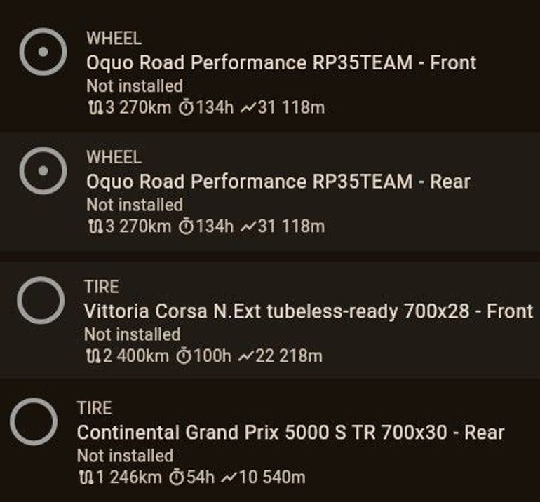 Brugt OQUO RP35TEAM Carbon Wheelset 2024 bike — billede 8 af 8