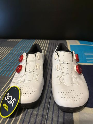 Gebrauchtes Bont Vaypor Vaypor White Wide EU44 2026 Cycling Shoes