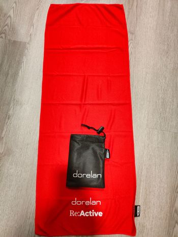 doreland, Asciugamano sportivo Re: Active rosso