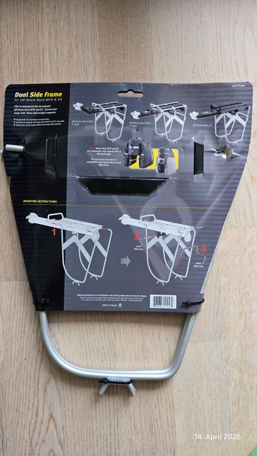 Used Topeak Dual Side Frame for QR Beam Rack MTX & EX bike — image 2 of 2